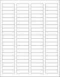 NextDayLabels 1-3/4" x 1/2" Rectangular Printer Labels - White Laser/Inkjet Printer Labels Return Address Labels Shipping Label Stickers (4000 Labels)