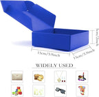 15 Pcs Royal Blue Cardboard Boxes Shipping Boxes, Recyclable Colored Corrugated Cardboard Box Small Mailing Storage Gift Boxes for Shipping, Mailing, Gifts Packaging, 6x6x2" (Royal Blue)