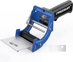Fast Reload 3 Inch Wide Large Tape Gun Dispenser Packing Packaging Sealing Cutter (TG04-BLU)