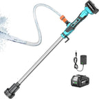 SEESII Cordless Stick Water Transfer Pump, with 4000mAh 21V Battery & Charger, 720GPH, 32FT Head, Handheld Portable Utility Sump Pump Kit with 3/4" Outlet for Pool/Garden/Pond/RV/Boat Draining