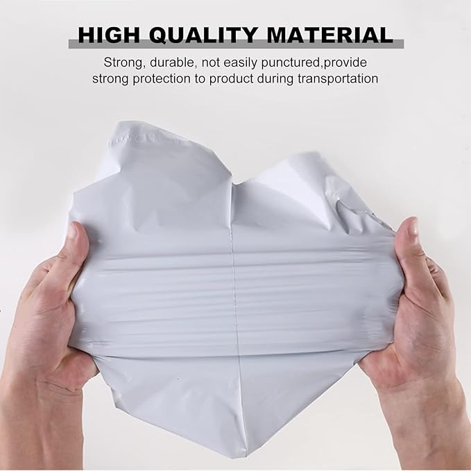 OausTect White Poly Mailers 10X13 inches,800 Pack Shipping Bags with Strong Self-sealing Adhesive Waterproof and Tear Proof for Clothing,Books