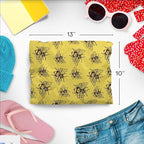 10x13 Poly Mailers – Honey Bee – Waterproof, Tear-Resistant Shipping Bags with Adhesive Seal – 100 Pack – Package Mint