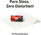 [ARMOR UP] 12"x 72", Clear Paint Protection Film Roll for Cars, Full-Size Trucks, SUVs. 8-mil Thick, Non-Yellowing, Optical Clarity, UV Protection, Self-Healing, Gloss Finish