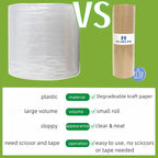 Kitchen Moving Supplies Dishes Packing Kit Moving Supplies for Glassware Plates 15"x230' Eco Friendly Shipping Paper for Fragile Items Bubble Cushion Wrap Roll Recyclable Honeycomb Wrapping Paper