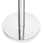 VIP Crowd Control Retractable Belt Stanchion Queue Safety Barrier Set, 36" Ht, 78" Belt + Wall Bracket (6 Mirror Posts Red Belt + SFrame + WBracket)