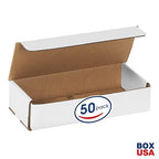 Box USA BM942 9"L x 4"W x 2"H, White (Pack of 50)