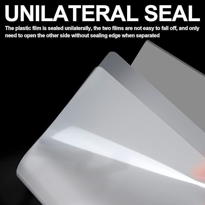 HERKKA 500 Pack Laminating Sheets, Holds 8.5 x 11 Inch Sheets, 3 Mil Clear Thermal Laminating Pouches 9 x 11.5 Inch Lamination Sheet Paper for Laminator, Round Corner Letter Size
