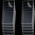 10PCS Double Sided Adhesive Pads for Mounting, Two Sided Pre-Cut Rectangle Tape, Double Sided Tape for Walls Hanging, 2 Sided Nano Wall Mount Heavy Duty Removable Clear, 3.62inch x 1.38inch