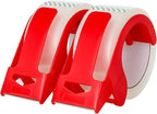 2-Pack Clear Packing Tape with Dispenser-2.7mil x 1.88" x 55Y Heavy Duty Packing Tape for Moving Boxes-Moving Tape Strong Adhesive Packaging Tape.