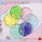 6 PCS Ice Packs, ReusableIce Ice Pack, Auxiliary Fever Reduction, Wisdom Teeth, Baby Colic, Gas and Upset Stomach, Pain Relief, Fever, Headaches