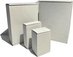 Rongyangtong13x10x4 Shipping Boxes Set of 18, White Small Corrugated Cardboard Box, Mailer Box