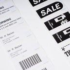 Compatible with Brother DK-1209(1.1” x 2.4”) White Paper Label, Address Barcode Die-Cut Work with QL-600 QL 810w QL 820NWB Printers (8 Rolls + 1 Frame)