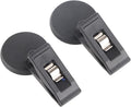 KENANLAN 2Pcs Car Note Pad Holder, Car Notepad Clip, Car Ticket Holder Sucker Clamp Parking Ticket Holder with Suction Cup