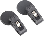 KENANLAN 2Pcs Car Note Pad Holder, Car Notepad Clip, Car Ticket Holder Sucker Clamp Parking Ticket Holder with Suction Cup