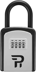 RUDY RUN Key Lock Box for Outside - Realtor Lockbox for House Keys Outdoor - Combination Key Hiders to Hide a Key Safe Storage