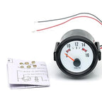2" 52mm Voltage Gauge Digital Blue LED Voltmeter Meter 8-16V for Cars
