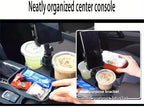 5 in 1 Car Table Tray，Mobile Phone Holder Car Cup Holder Tray ，360° Rotation Cup Holder Tray for Car，Compatible with Vehicles, Car, Road Trip Essentials