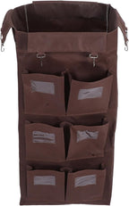 Generic High Capacity Janitorial Cart Bag with Rectangular Cleaning Cart Replacement Organizer for Hotel Housekeeping Hanging Garbage Bag