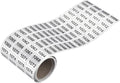 MECCANIXITY 1001 to 2000 Consecutive Number Stickers Inventory Label Black Numbers for Office Warehouse Numbering Classification
