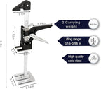 Labor Saving Arm Jack 2 Pack,15.5 Inch Multifunctional Furniture Lifter Jacks for Installing Cabinets and Wall Tile Height Adjuster Handheld Tool