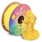 Panchroma PLA Yellow 3D Printer Filament, 1.75mm, 1kg Spool, Easy to Print, High Speed Printing, Tangle Free, AMS Compatible, Perfect for Toys, Decor, Miniatures, Models & Cosplay