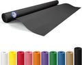 Black Paper Roll 36" x 1200" (100 feet) - USA-Made 50lb Thick Kraft Paper for Packing, Moving, Shipping, Wrapping, Crafts, Arts, Birthday Party - 100% Recycled Gift Wrap Material by IDL Packaging