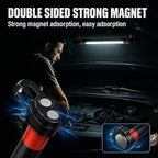 2026 Magnetic Rechargeable LED Work Light Bar, Under Hood Mechanic Light for Car Repair, Garage, Shop & Detailing, Portable Cordless Trouble Light with Strong Magnet & Hanging Hook (1 Pack)
