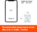 5g x 40 Packs Fonday Food Grade Silica Gel Desiccants Packs Moisture Absorbers Dehumidifier for Food Storage, Electronics, 3D Filament & Safes