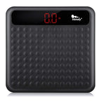 himaly Digital Body Weight Scale Bathroom Scale, Step-On Technology High Precision Measurements Scales with Large Non Slip Silicone Platform and LCD Digital Display, 400lbs/180kg Capacity