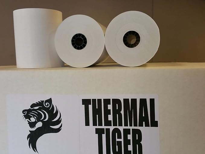 3 1/8" x 230' Thermal Paper Rolls Made For POS-X XR520 thermal receipt printer - 50 Rolls/box -