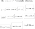 Custom Stickers for Business Logo Personalized Label Stickers Customized 100,200pcs, 1",1.5",2", 3", 4"