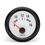 2" 52mm Voltage Gauge Digital Blue LED Voltmeter Meter 8-16V for Cars