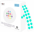 PARLAIM 0.25 Inch Color-Code Dot Stickers,1000 Stickers Roll Coding Label Sticker for Office,Student Classroom Aqua
