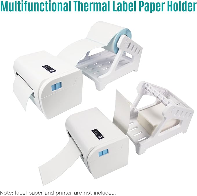 Eujgoov Universal Compatibility Label Holder,Easy to Use,Premium Material Organizer for Thermal Label Rolls