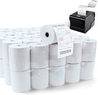 Azure Zone, Thermal Paper 3-1/8 X 230ft 50 Rolls, Fits Most POS Machines and Cash Registers, Great for Business Sales