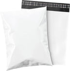 Shop4Mailers 6 x 9 Glossy White Plastic Self Seal Poly Mailer Flat Bags Waterproof Shipping Envelope 1.7 Mil for Shipping, Clothes, Shirts, Small Items – Permanent Adhesive Seal (500 Pack)