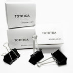 Extra Large Binder Clips 2.4 Inch(48 Pack), Upgrade Large Binding Clips Jumbo Paper Clips, Heavy Duty Big Clamps for Office and Home Supplies, Black