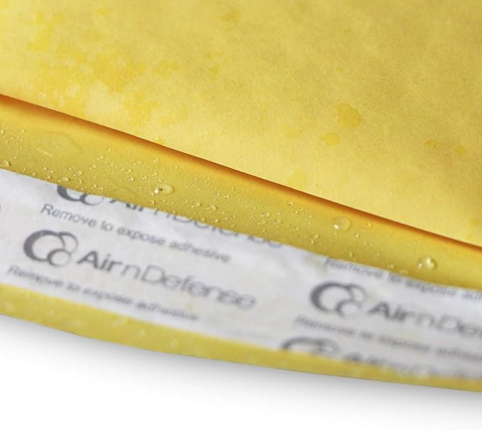 25/250/500/1000/2000/5000 pcs #0 6.5x10 Kraft Bubble Mailers Padded Envelopes Mailing Bags AirnDefense (1000)