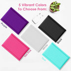 Teal 7.25x12 Inch Poly Bubble Mailers #1 | Self Seal Padded Envelopes | Air Cushioned Bubble Mailer | Usable Size 7.25x11 Inch | 100 Pack Bulk | Waterproof | Lightweight Mailing Shipping Bags