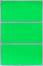 4" x 2" Blank Stickers to Write On Name Tags Color-Coding Labels for Moving, and Storage Boxes, 324 Labels (Neon Green) by Royal Green