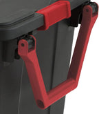 Storage Bins 40 Gallon Heavy-Duty Plastic Storage Bins, Container Totes with Durable Lid and Secure Latching Buckles, Stackable 2 Pack