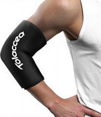 Elbow and Knee Ice Pack - Cold Ice Sleeve with Reusable Gel & Cold Therapy Compression for Knee, Shin Splints, Calf Strain, Flexible Ice Pack for Tennis Elbow, Tendinitis(Small (Pack of 1), Black)