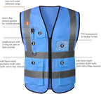 Tydon Guardian Reflective Safety Vest for Women Men High Visibility Security With Pocket Zipper Front Meet ANSI/ISEA Standard