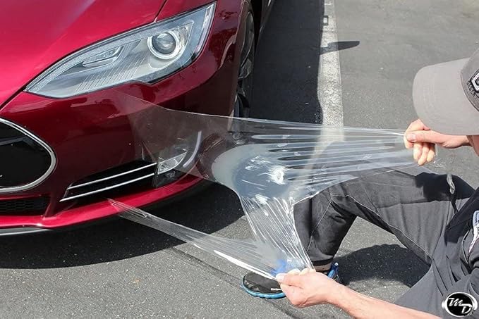 VViViD Gloss Paint Protection Film 12 Inch x 10 Feet Self Healing Wrap Guard