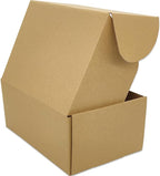 Small Brown Shipping Boxes for Small Business Pack of 25-9x6x3 inches Cardboard Corrugated Mailer Boxes for Shipping Packaging Craft Gifts Giving Products