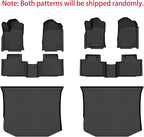 KELCSEECS® Floor Mats & Cargo Liner Custom for Jeep Grand Cherokee 2016-2021/ Grand Cherokee WK 2022 2023 (Non L) All Weather Protection TPE Floor Liners Front& Rear Row Full Set Accessories Black