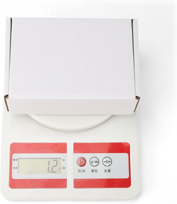 PHAREGE 6x4x2 Inch Shipping Boxes 50 Pack White, Tab Lock Tuck Top Mailer Boxes for Packaging Small Business, Cardboard Gift Boxes for Wrapping Mailing Present