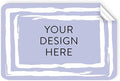 100 Custom Vinyl Stickers - Upload Your own Image, Text, Design, Logo - Personalized Logo Labels for Handmade, Packaging, Bottle, Jars, Candle, Brand Stickers (Lavender Swirls, 5x3)