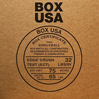 Box USA Moving Boxes Medium 15"L x 2"W x 2"H, 50-Pack | Corrugated Cardboard Box for Packing, Shipping and Storage 15x2x2 1522