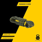 Bungee Cord Elastic Shock Cord 5/16" x 10' Bungee Rope for DIY, Tie Downs, Kayak and Outdoor - Army Green
